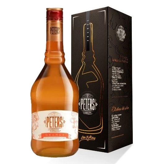 [4040] Licor Orange Peters Schnapps 39° Estuche 1x700cc