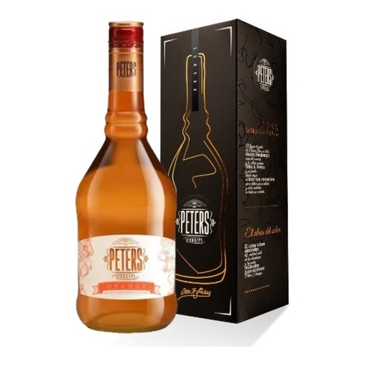 [4040] Licor Orange Peters Schnapps 39° Estuche 1x700cc