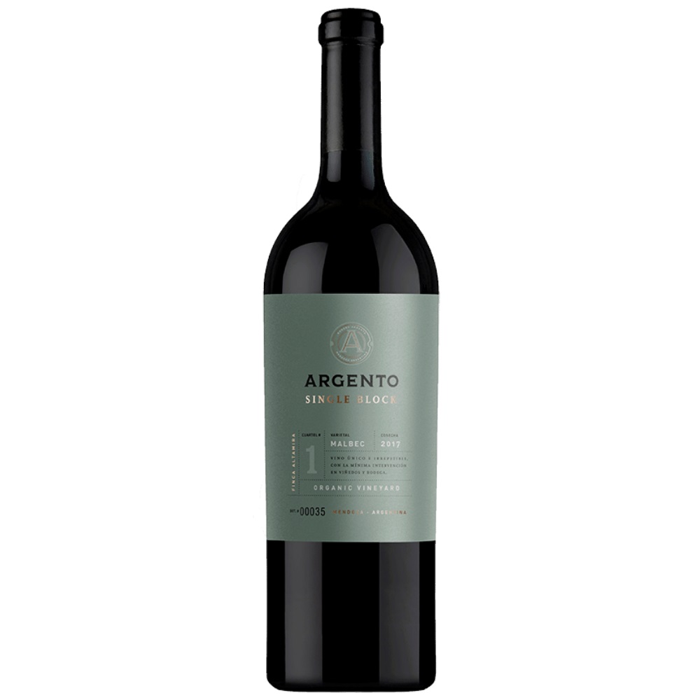 [4043] Argento Single Block Organico Malbec Magnum 1x1500cc