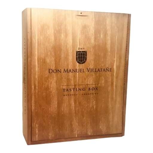[4050] DM Villafañe Coleccion Estuche Madera 3x750cc