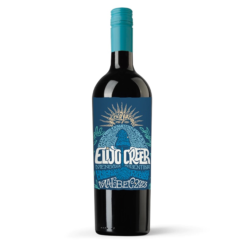 [4081] Elijo Creer Malbec 100% 750cc