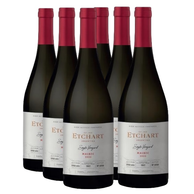 [SO4162] Promo 5+1 Etchart Single Vineyard Malbec 750cc