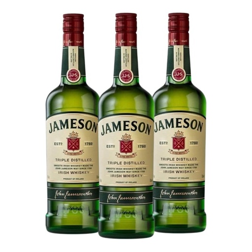 [SO4263] Promo x3 Whiskey Jameson 40º 700cc