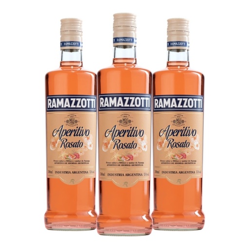 [SO4266] Promo x3 Aperitivo Ramazzotti Rosato 700cc