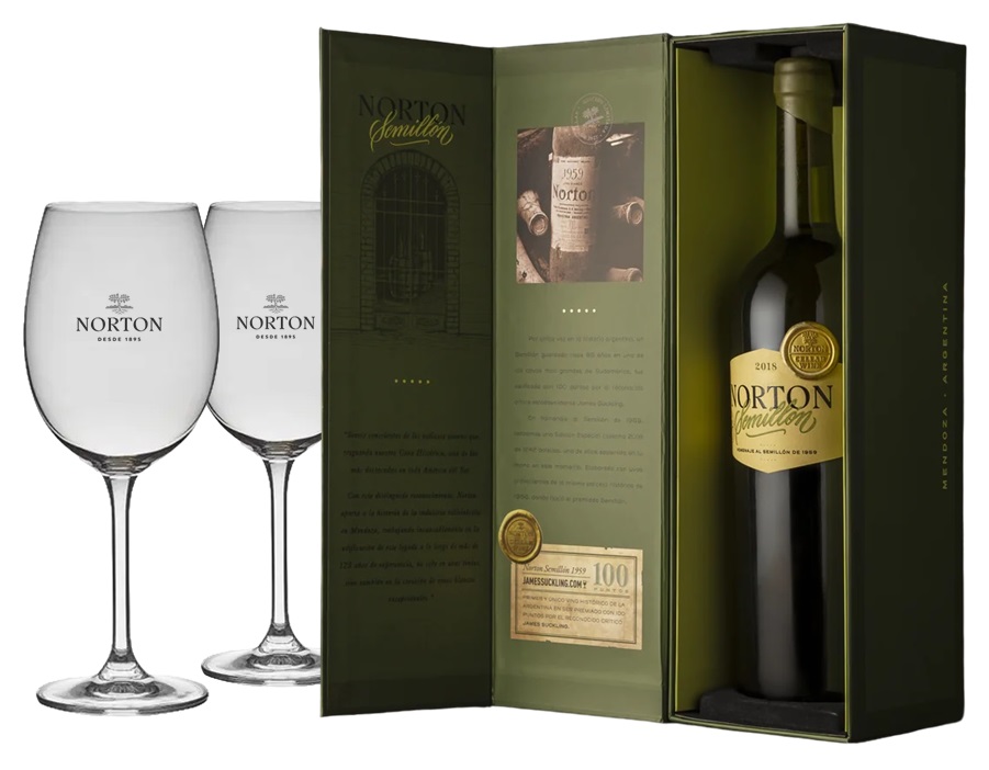 [4304] Norton Semillon 2018 Estuche 1x750cc
