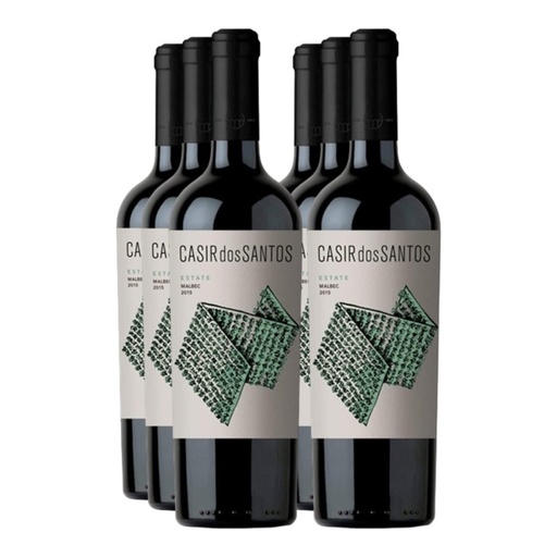 [4305] Promo 5+1 Casir dos Santos ESTATE Malbec 750cc