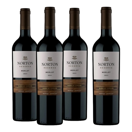 [4331] Promo 3+1 Norton Reserva Merlot 750cc