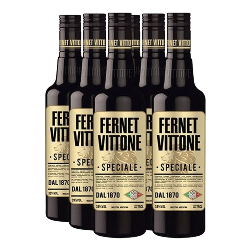 Promo x6 Fernet Vittone Speciale 750cc 25% Off