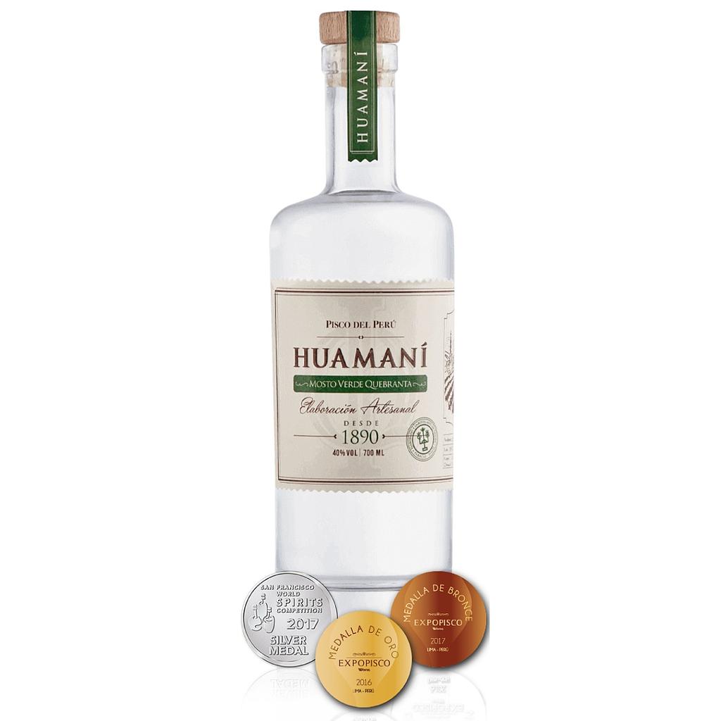 [4530] Pisco Huamani Mosto Verde Quebranta 42° 700cc