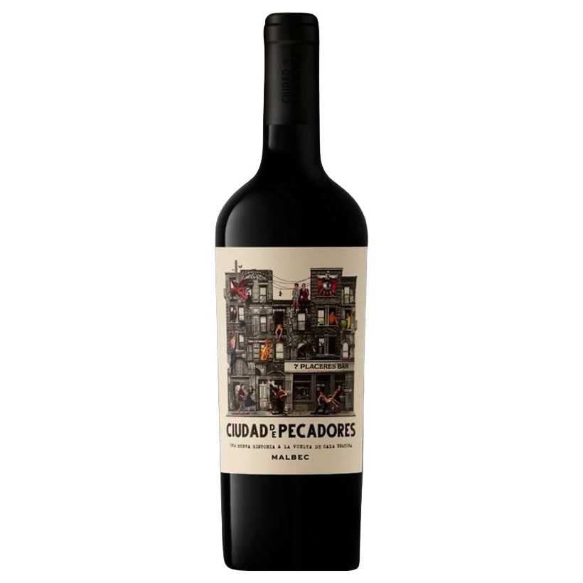 Ciudad de Pecadores Malbec 750cc