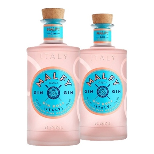 [SO4577] Promo x2 Gin Malfy Rosa 700cc