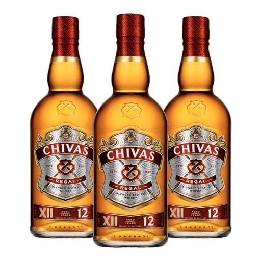 [SO4621] Promo x3 Chivas 12yo 1000cc