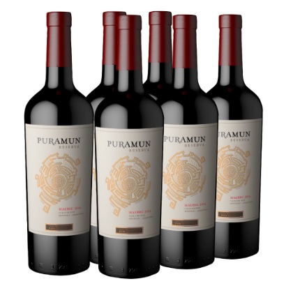 [4628] Promo 5+1 Puramun Reserva Malbec 750cc