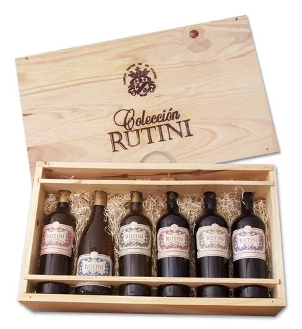 Rutini Coleccion Caja Madera 1x6x750cc