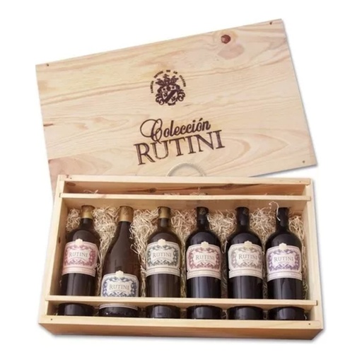 [4639] Rutini Coleccion Caja Madera 1x6x750cc