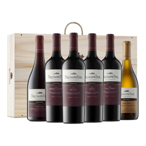 [4641] Trumpeter Reserva Coleccion Estuche Madera 1x6x750cc