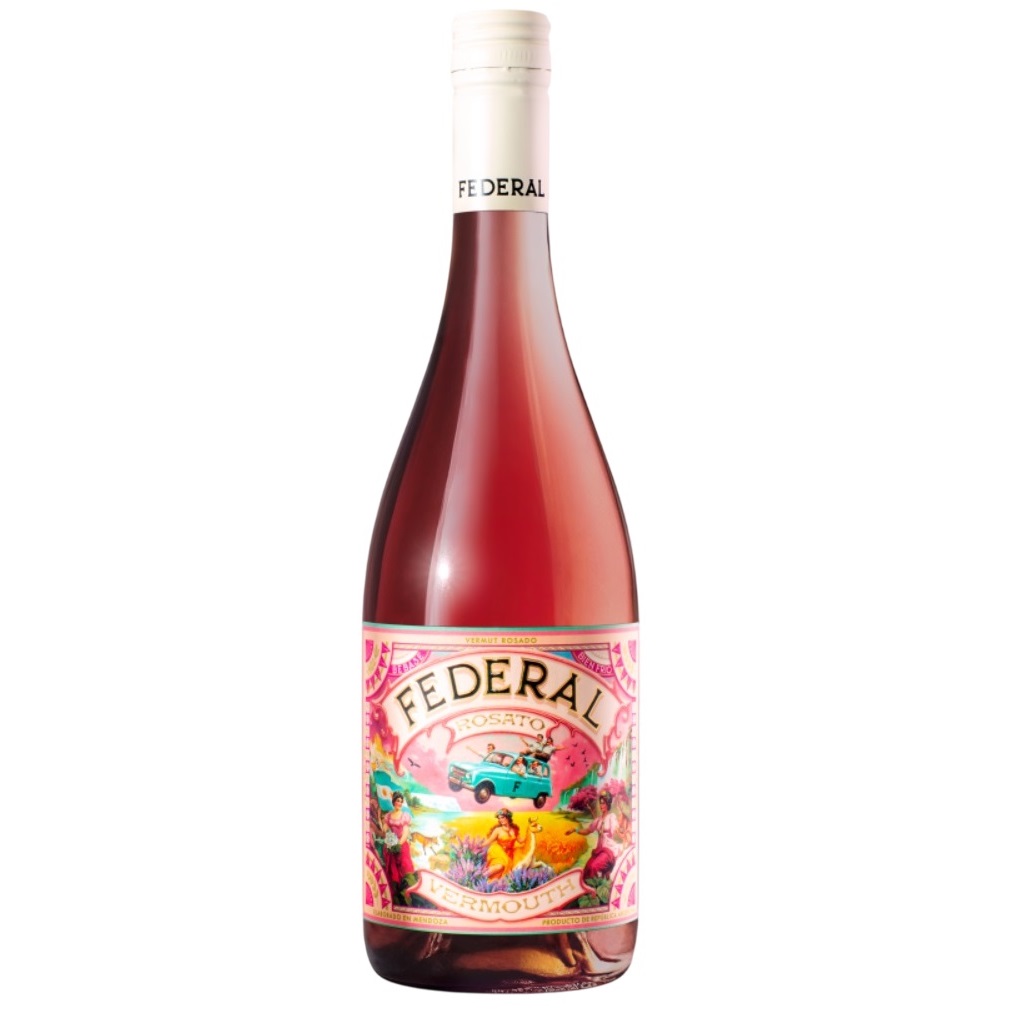 [4649] Vermouth Federal ROSATO 15° 750cc