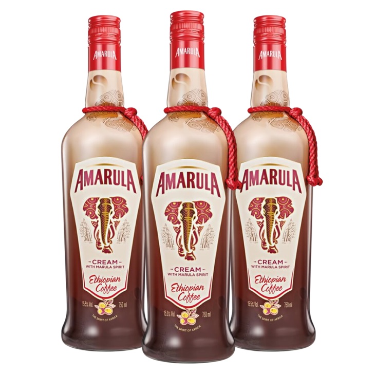 [4680] Promo x3 Amarula ETHIOPIAN COFFEE 750cc 25% Off