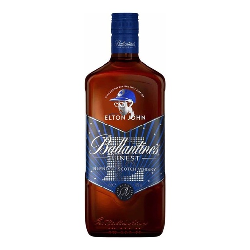 [4708] Whisky Ballantines Finest ELTON JOHN 40º 700cc