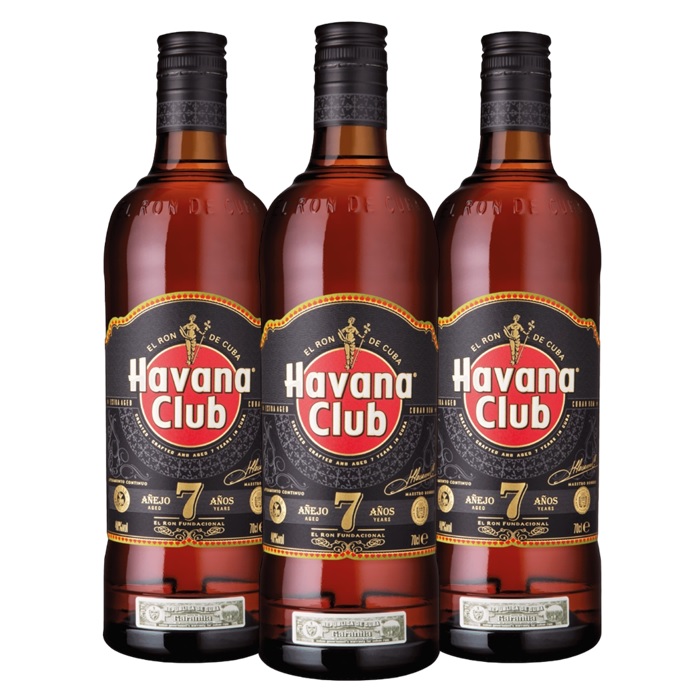 [SO4750] Promo x3 Ron Havana Club 7 Años 700cc