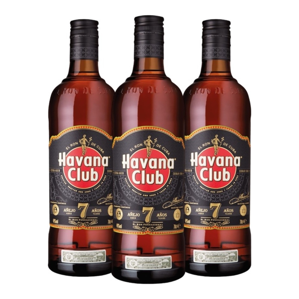 [SO4750] Promo x3 Ron Havana Club 7 Años 700cc