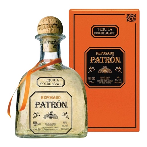 [4777] Tequila Patron Reposado 40° Estuche 1x750cc