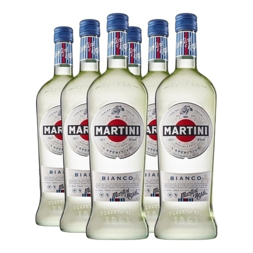 [4820] Promo 5+1 Vermouth Martini Bianco 1000cc