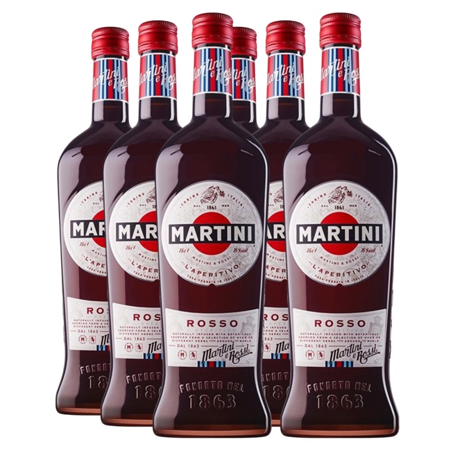 [4821] Promo 5+1 Vermouth Martini Rosso 1000cc