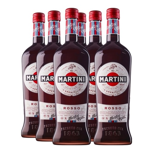 [4821] Promo 5+1 Vermouth Martini Rosso 1000cc