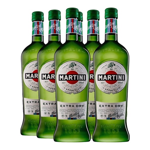[4822] Promo 5+1 Vermouth Martini Extra Dry 1000cc