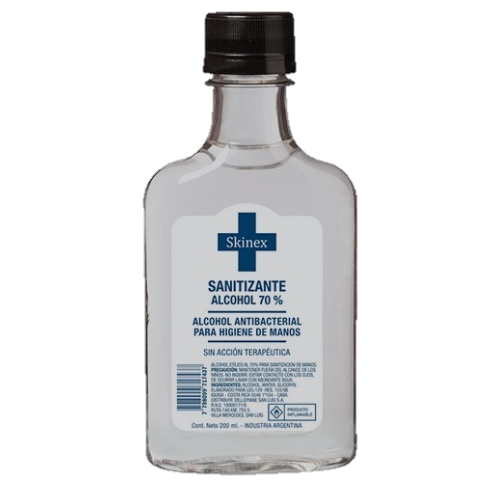 Alcohol Sanitizante Skinex 12x200ml (PET)