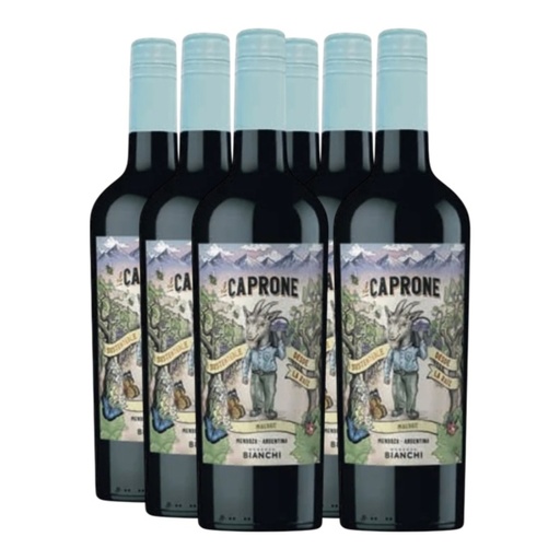 [4991] Promo 5+1 IL Caprone Malbec 750cc