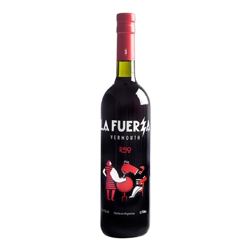 [5034] Vermouth La Fuerza Rojo 17° 750cc
