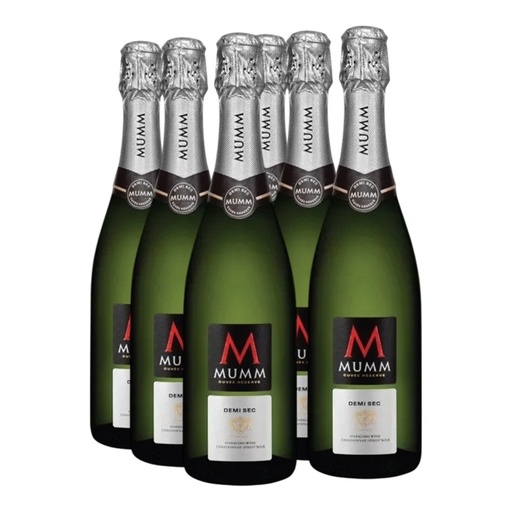 [5049] Promo x6 Mumm Cuvee Demi Sec 750cc