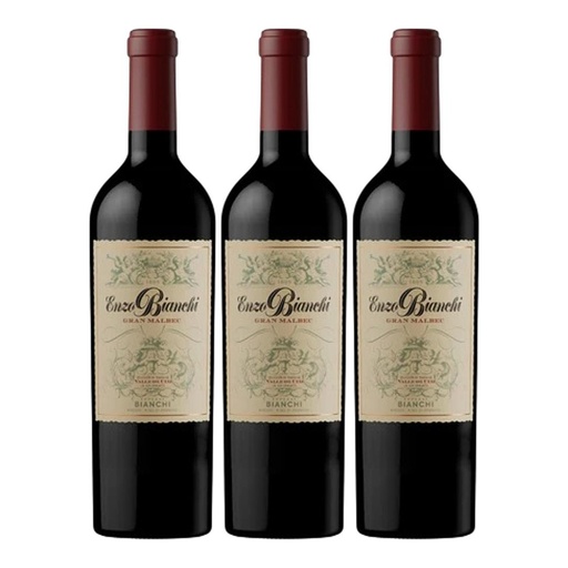 [5106] Promo x3 Enzo Bianchi Gran Malbec 750cc