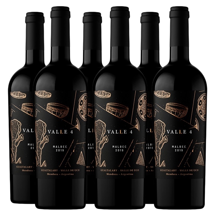 [5116] Promo 5+1 Andeluna Valle 4 Malbec 750cc