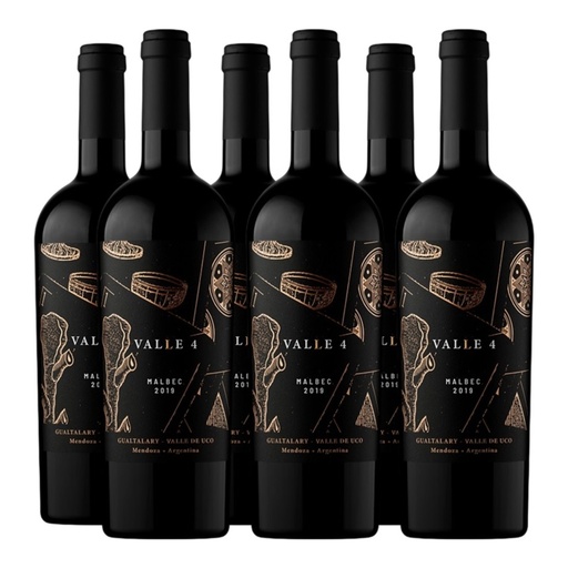 [5116] Promo 5+1 Andeluna Valle 4 Malbec 750cc