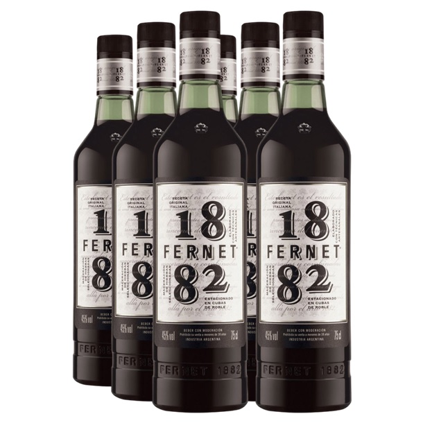 Promo x6 Fernet 1882 750cc 20% Off