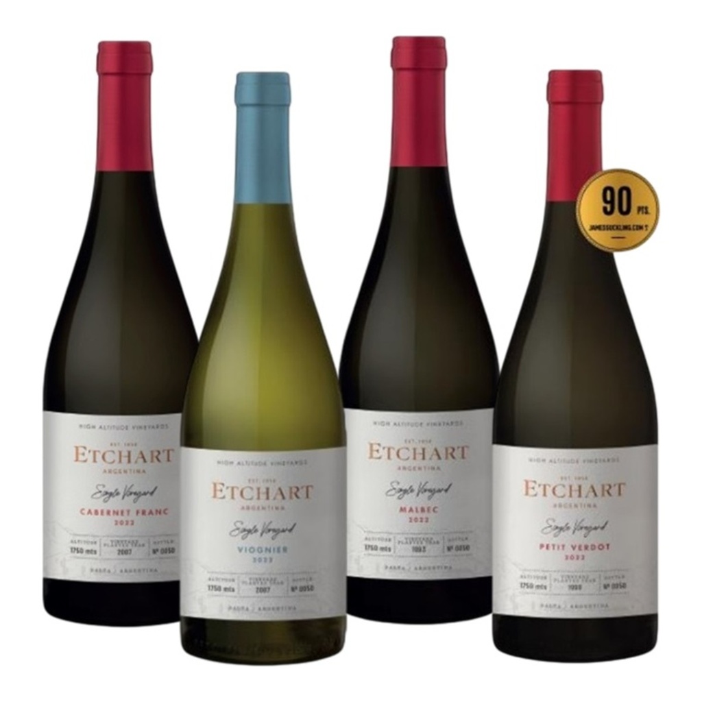 Promo Incorporacion Etchart Single Vineyard 4x750cc 25% Off