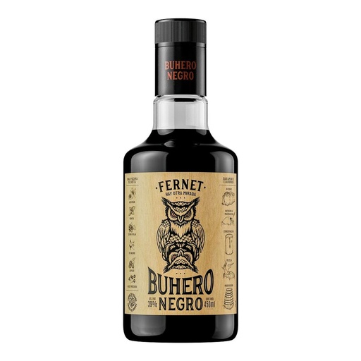 [5328] Fernet Buhero Negro 39º 450cc