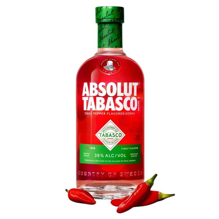 Absolut Tabasco 38° 700cc