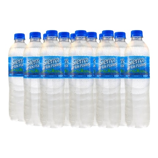 [5381] Agua Mineral Sierra de Los Padres  Pack 12x600ml