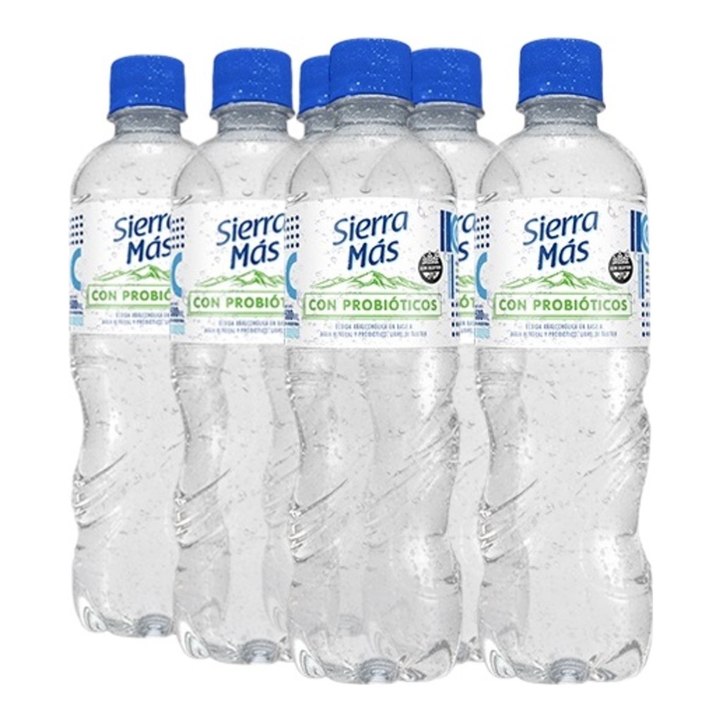 [5384] Agua Sierra Mas Con Probioticos Pack 6x500ml