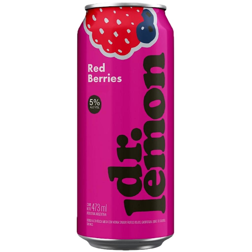 [5470] Dr Lemon RED BERRIES 5% LATA 473cc