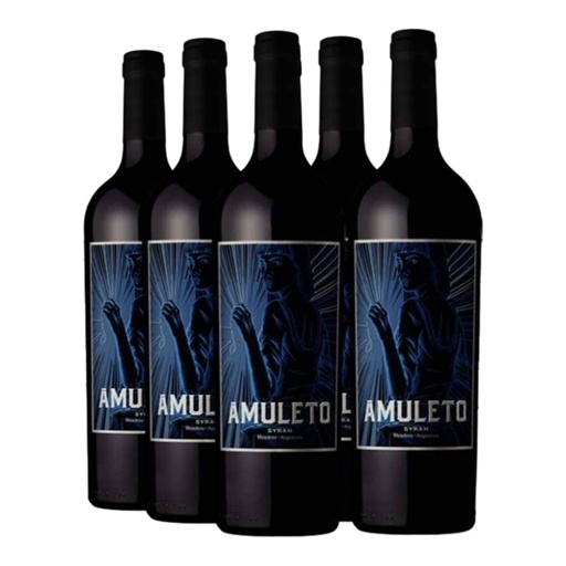 [5438] Promo 5+1 Amuleto Syrah 750cc