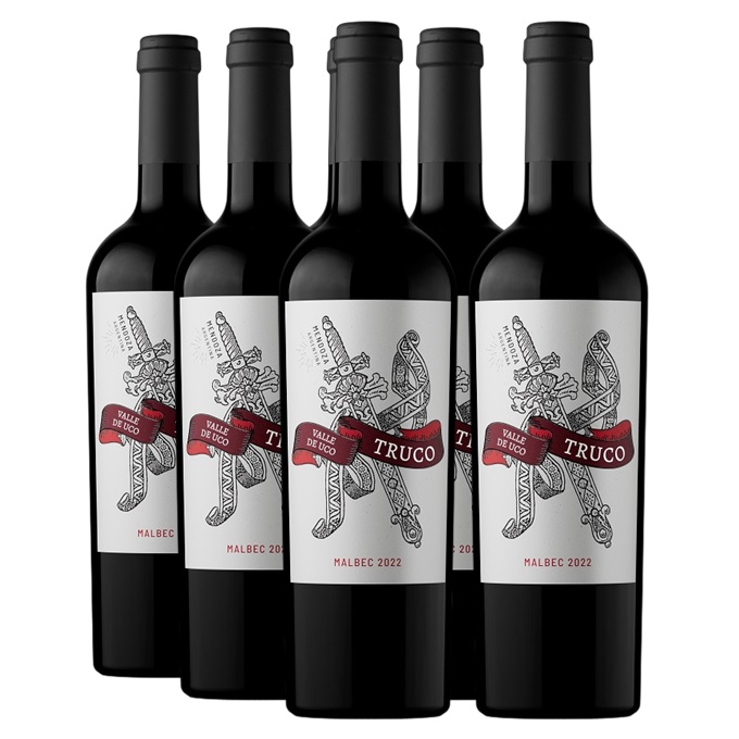 [5425] Promo 5+1 Andeluna TRUCO Malbec 750cc