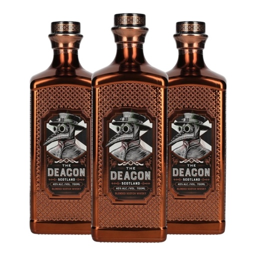 [5463] Promo x3 Whisky The Deacon 700cc