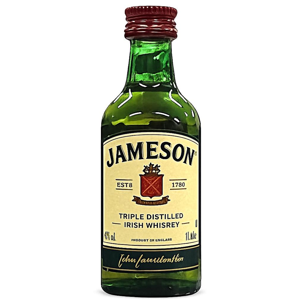 [5389] Whiskey Jameson 50cc (MINIATURA VIDRIO)