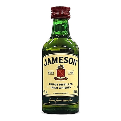 [5389] Whiskey Jameson 50cc (MINIATURA VIDRIO)