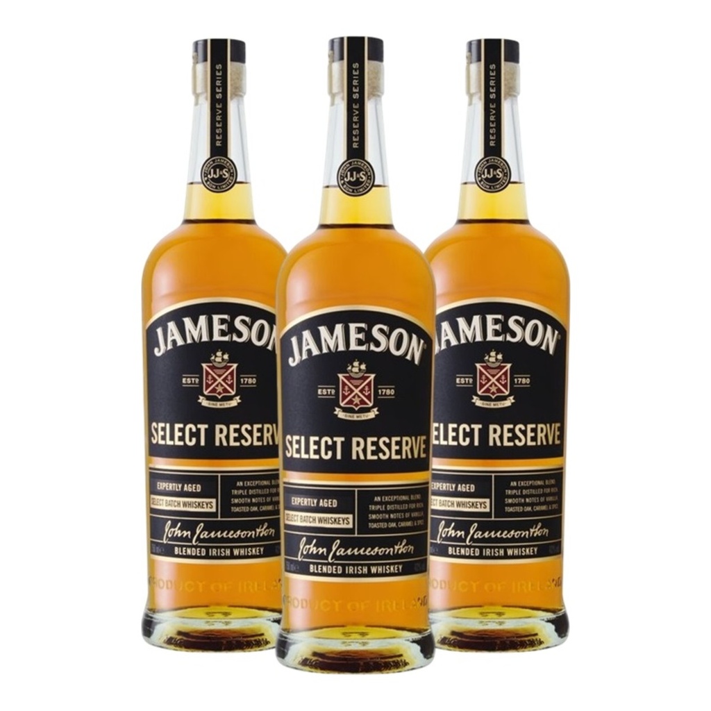 [5433] Promo x3 Jameson Black Barrel 700cc